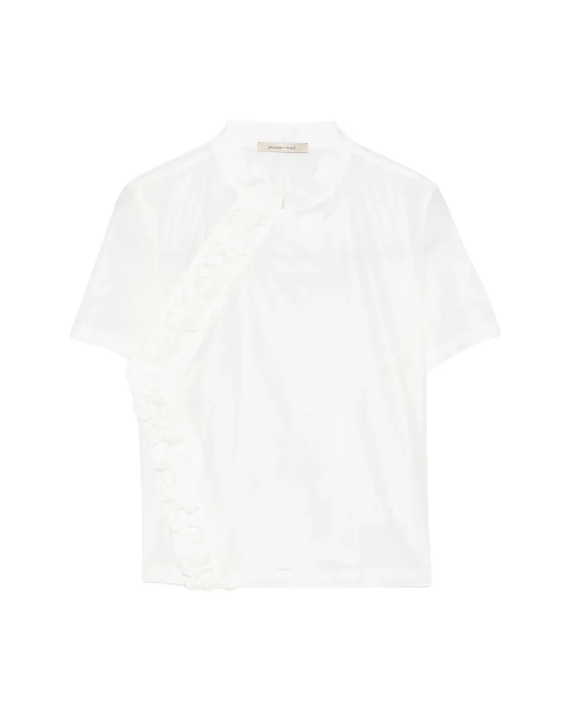 Paloma Wool Gaspar Ruffled-detail Blouse White