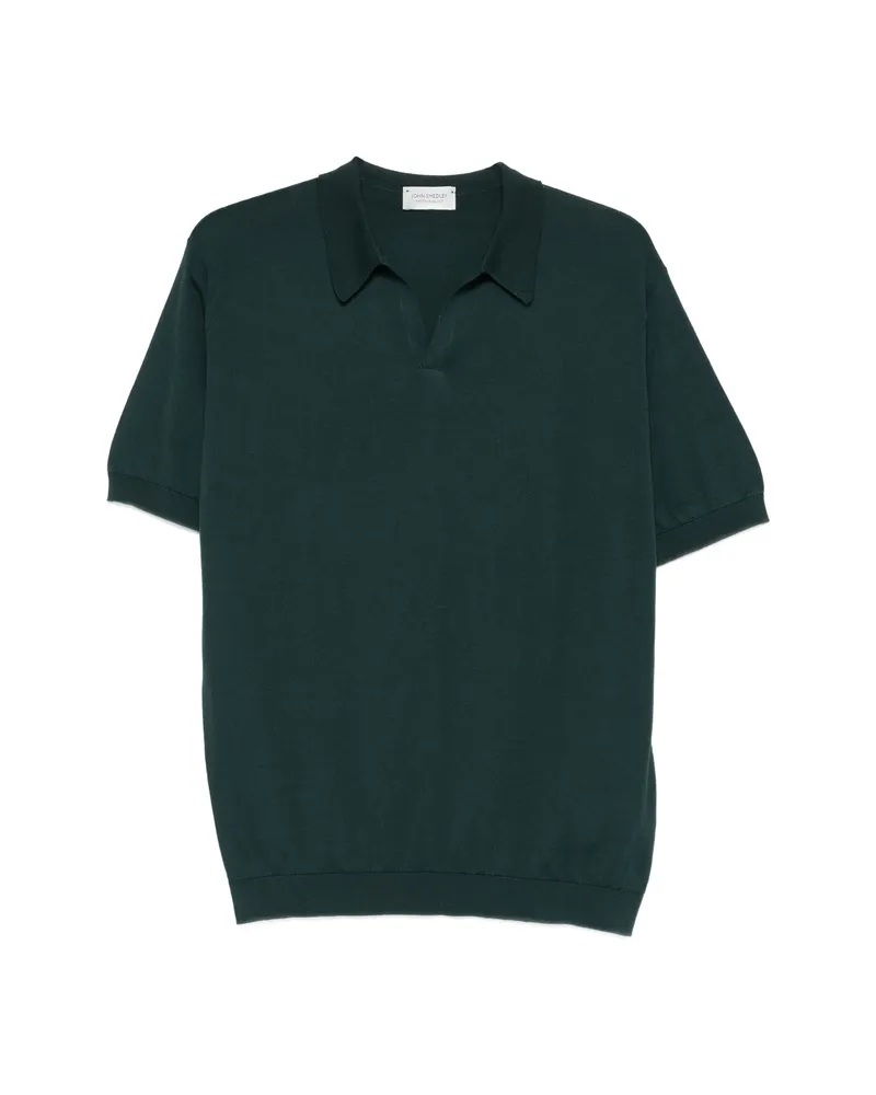John Smedley Noah Polo-collar T-shirt Green
