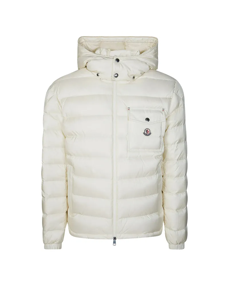 Moncler Verith Hooded Puffer Jacket White