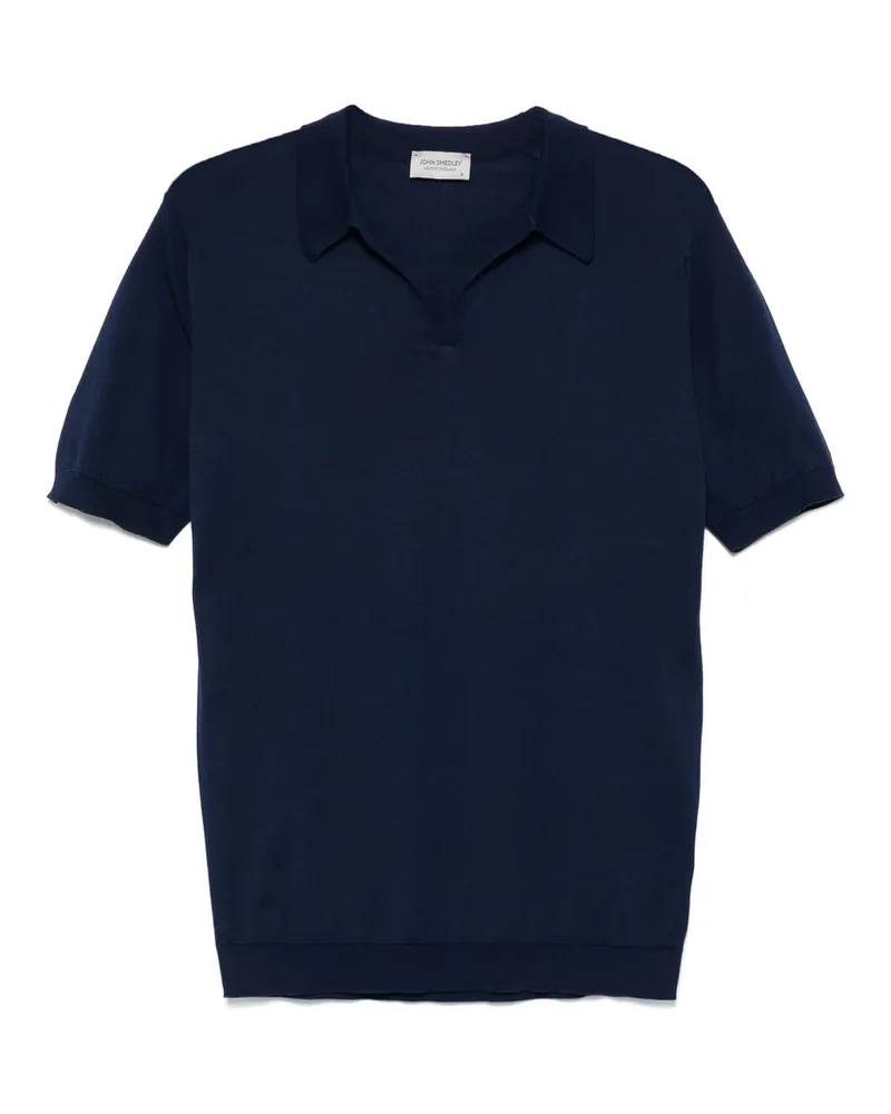 John Smedley Noah T-shirt Blue