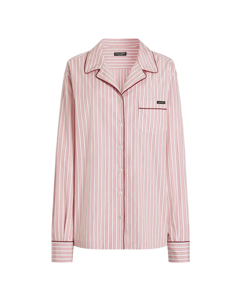 Dolce & Gabbana Striped Buttoned Shirt 