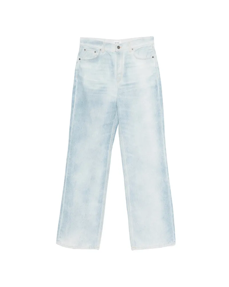 Haikure Five-pocket Belt-loop Jeans Blue