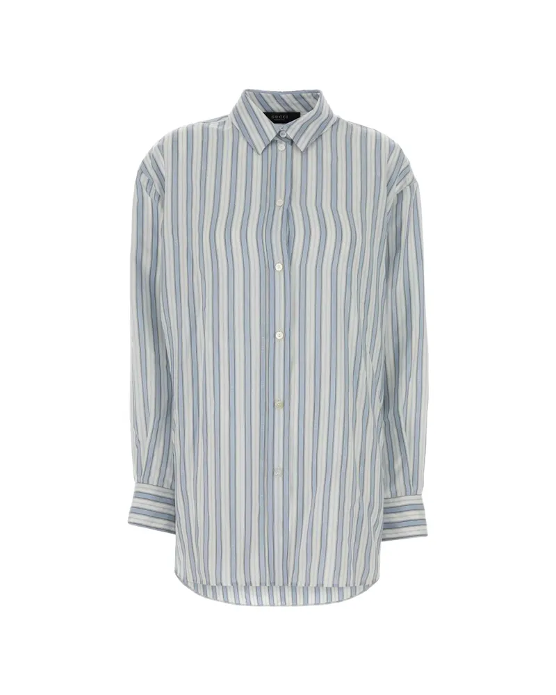 Gucci Striped Shirt White