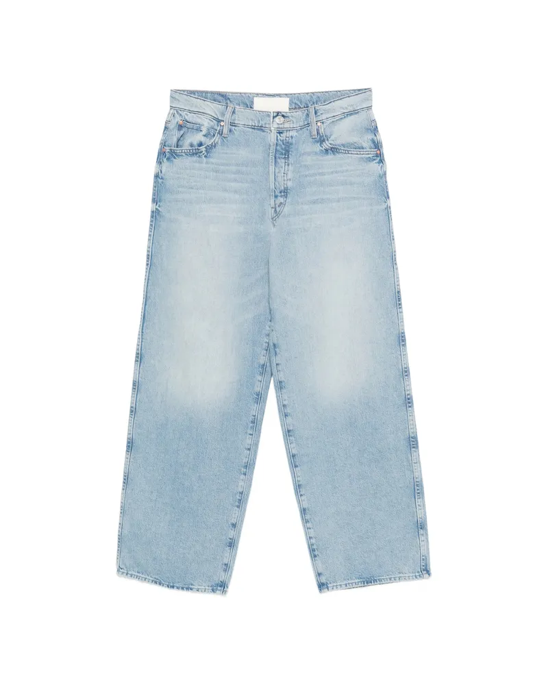 Mother Five-pocket Belt-loop Jeans Blue