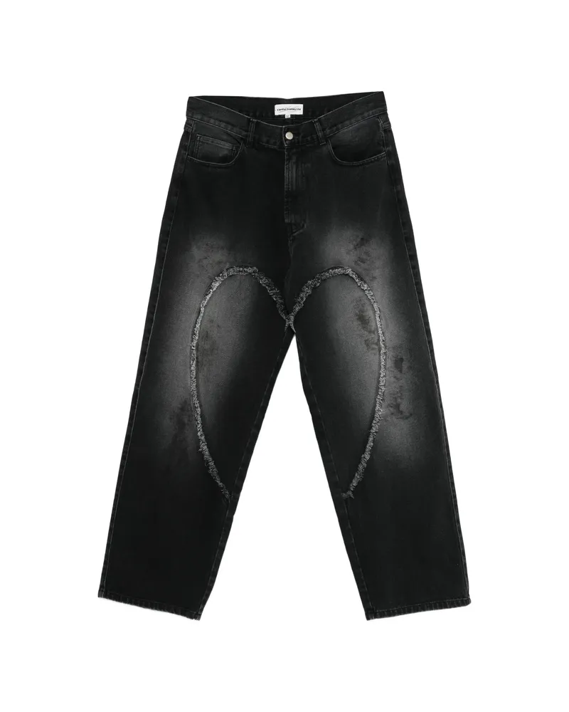 Carne Bollente Love Pants Get Naughty Loose-fit Jeans Black