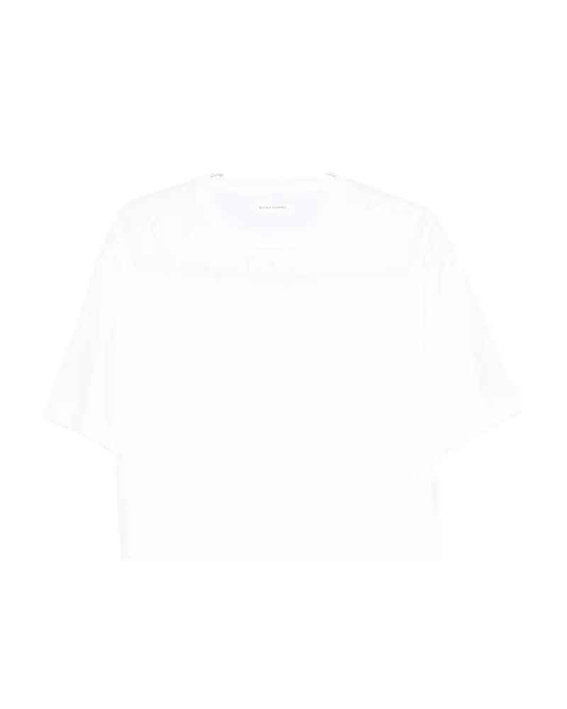 Kaptain Sunshine Suvin Cotton Suede Tenjiku S/S Short-sleeve T-shirt White