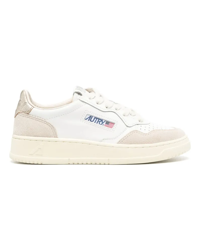 AUTRY Medalist Leather Sneakers White