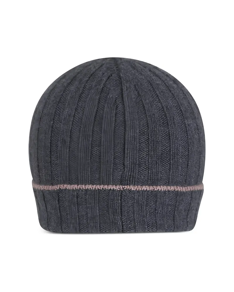 Brunello Cucinelli Ribbed-knit Beanie Grey