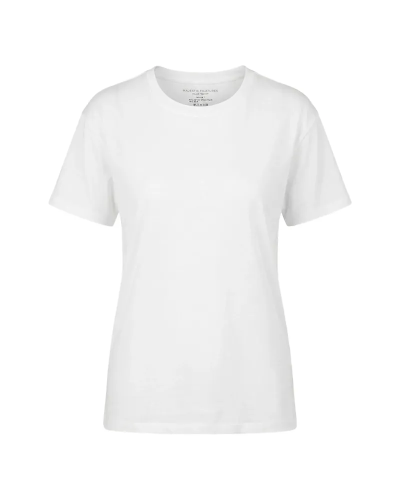 Majestic Crew-neck T-shirt White