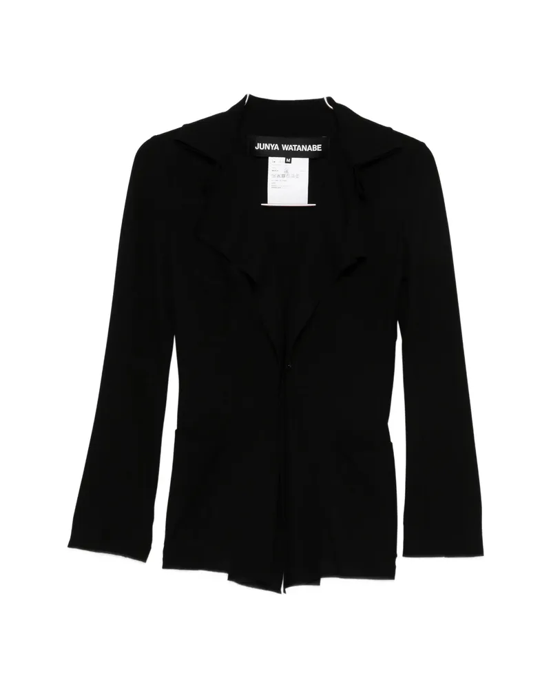 Junya Watanabe Patchwork Design Coat Black