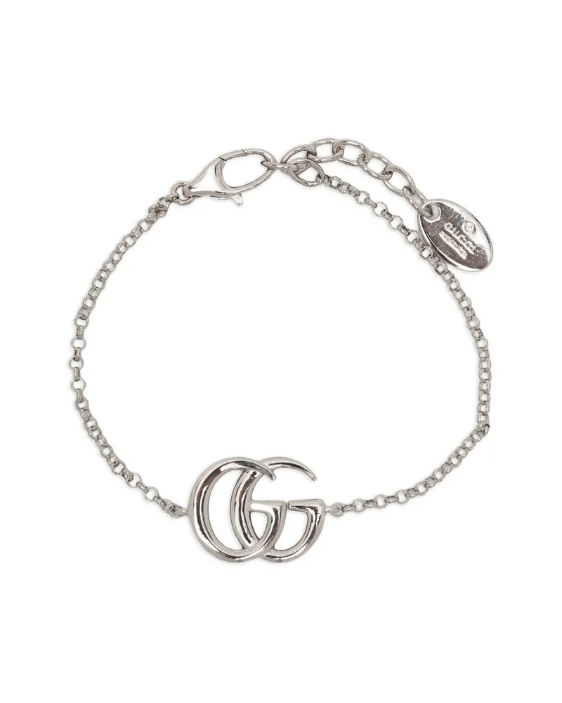 Gucci GG Marmont Chain Bracelet Silver