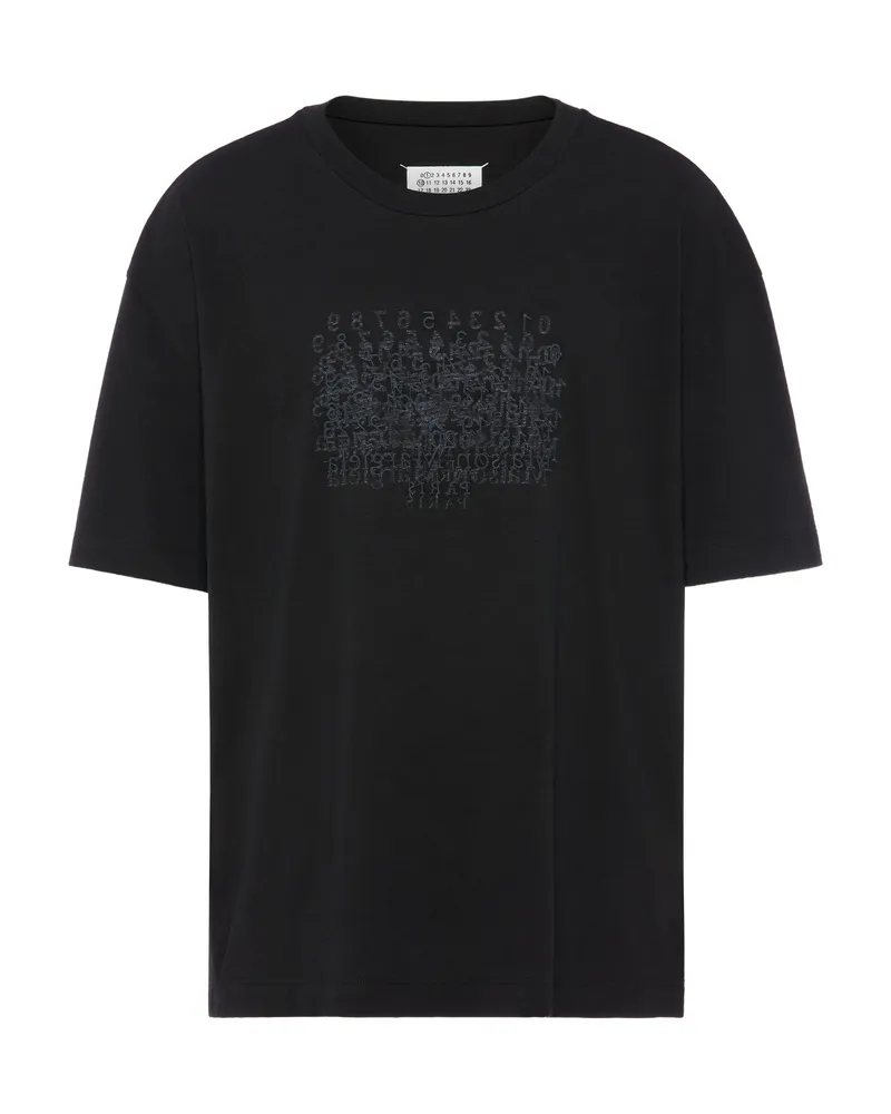 Maison Margiela Print T-Shirt Black