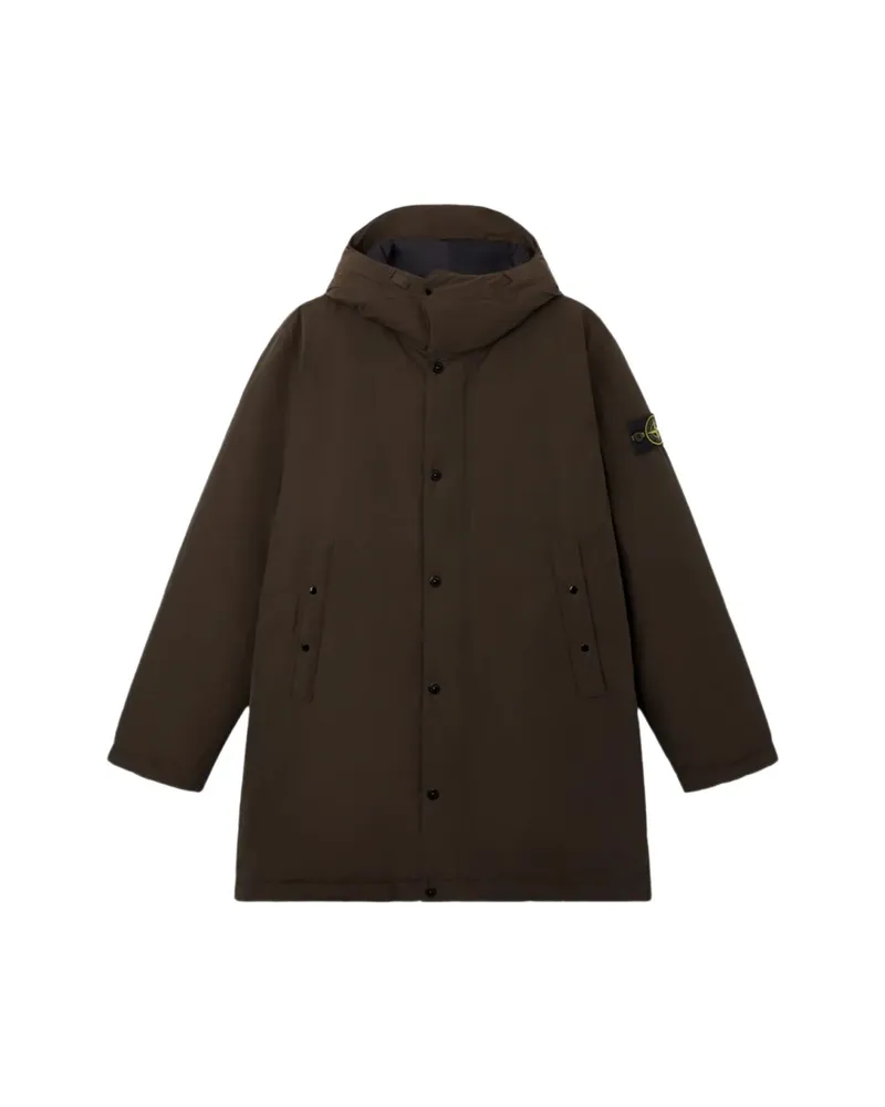 Stone Island 7100006 Micro Reps Parka Green