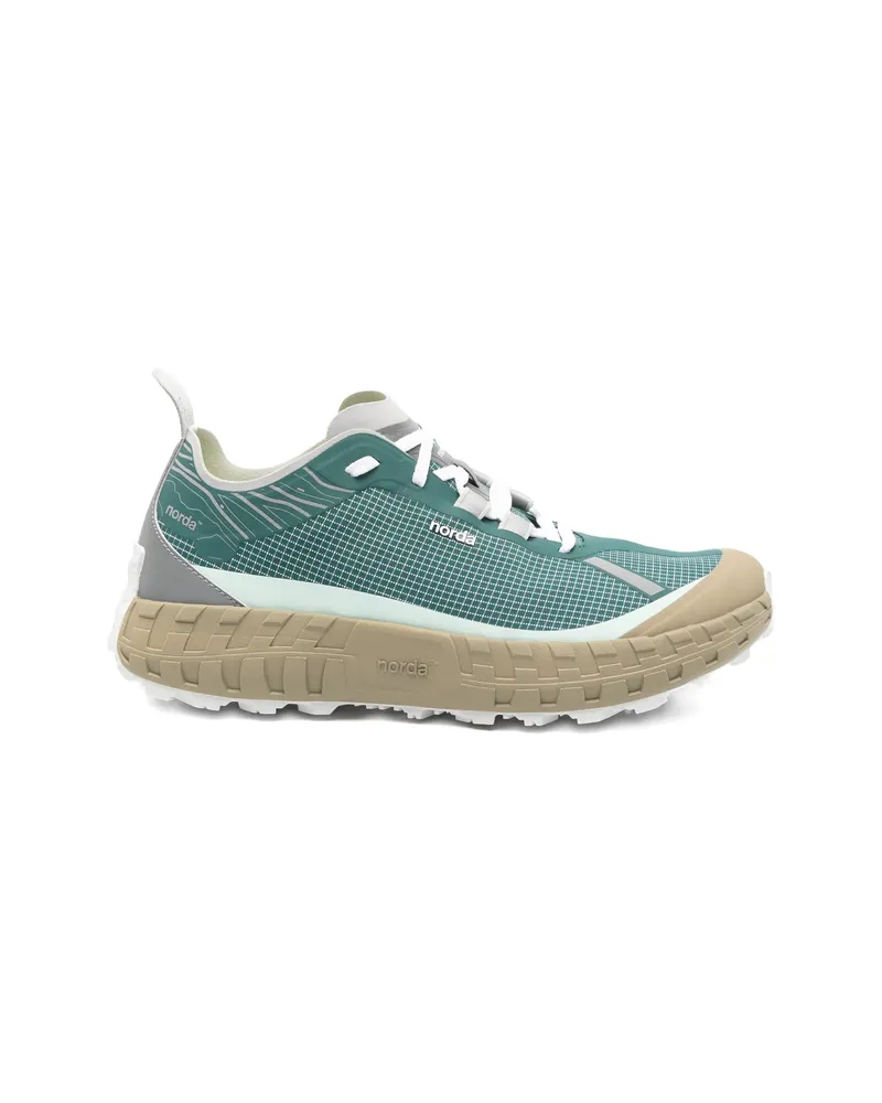 Norda Grid Sneakers Green