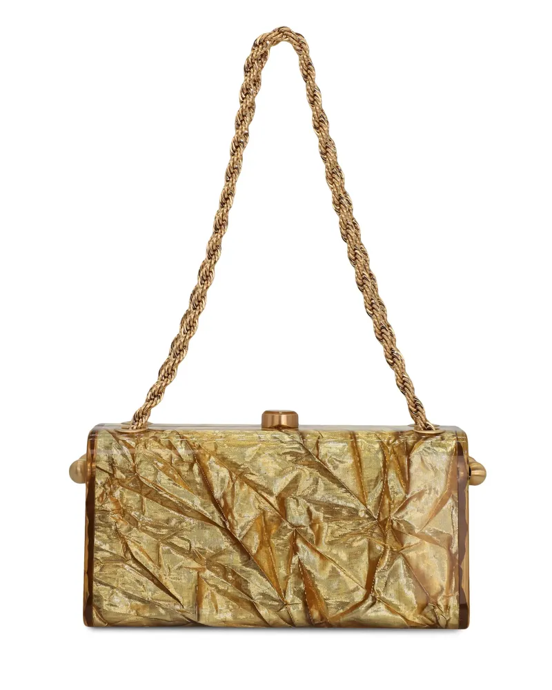 Cult Gaia Hajar Shoulder Bag Gold