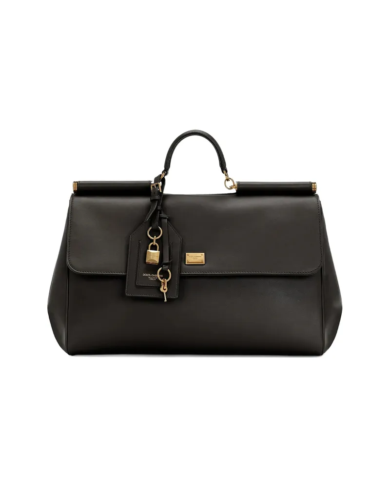 Dolce & Gabbana My Sicily Tote Bag Black