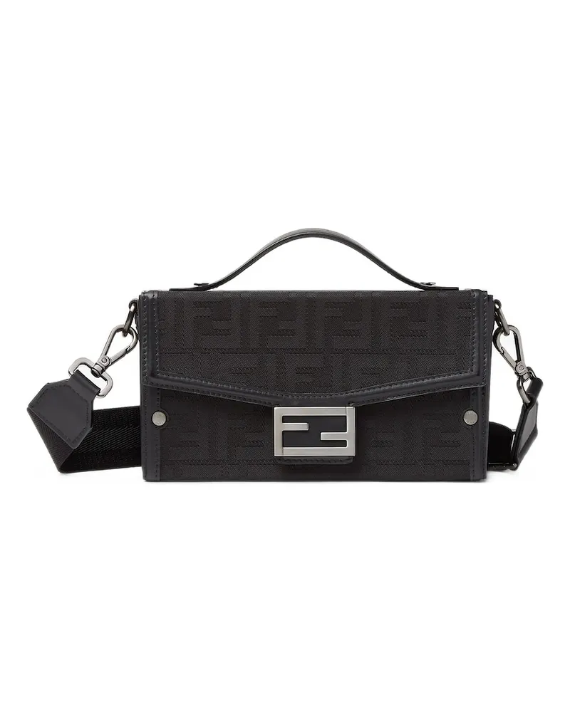 Fendi Soft Trunk Shoulder Bag Black