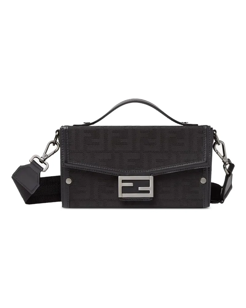Fendi Baguette Soft Trunk Bag Black
