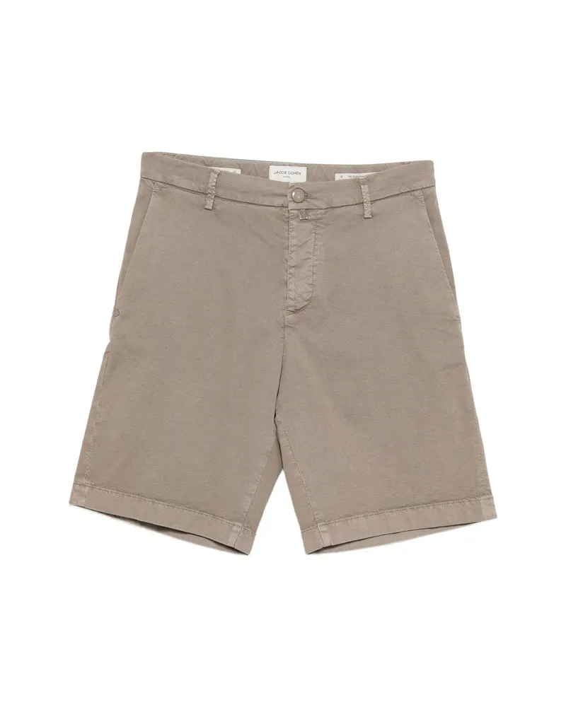 Jacob Cohën George Tailored Shorts Brown