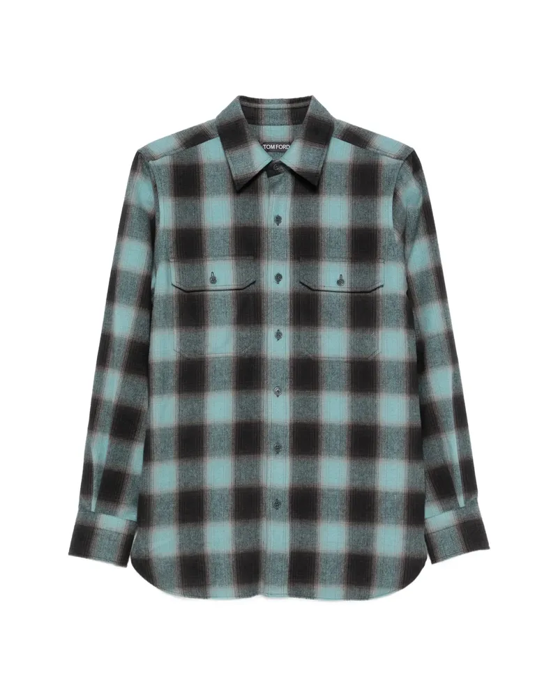 Tom Ford Button-up Shirt Grey