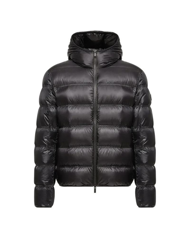 Moncler Guadiana Quilted Hooded Jacket Black