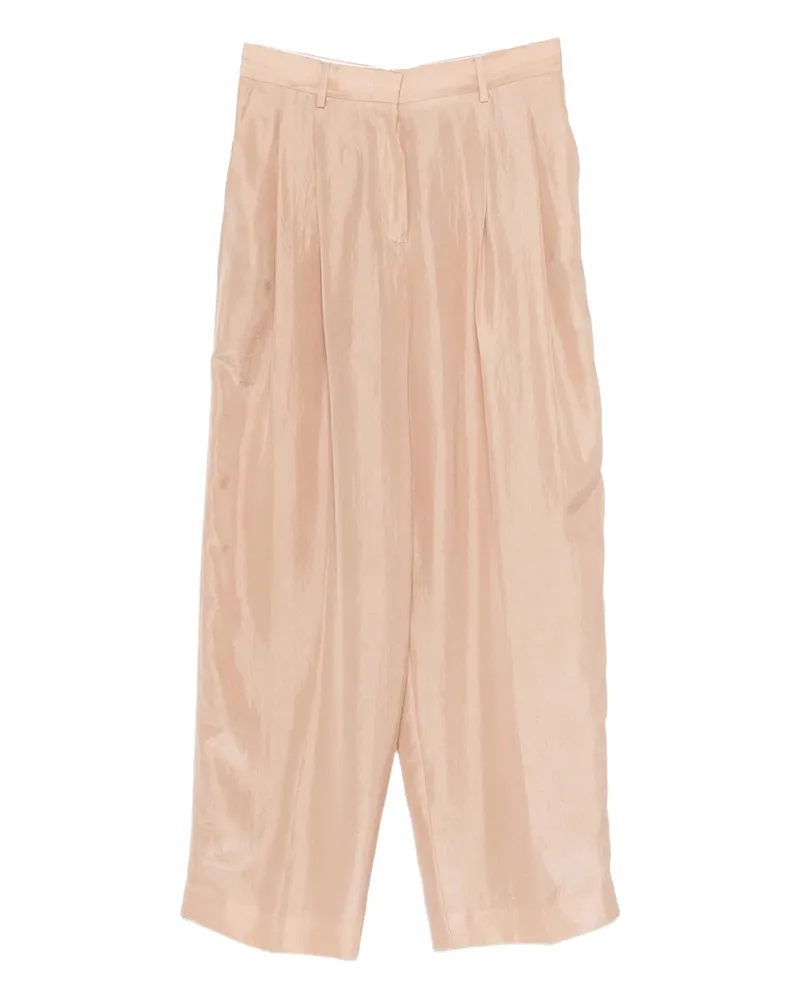 Fabiana Filippi Pleated Trousers Neutrals
