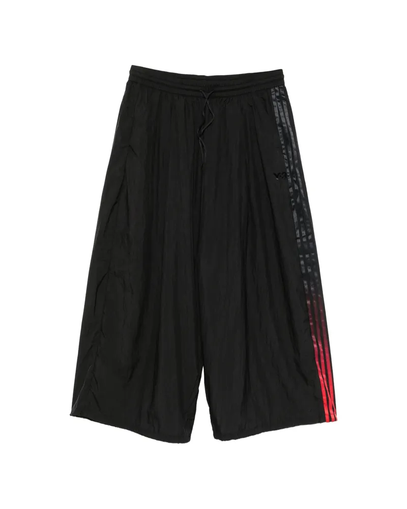 Y-3 Side-stripe Track Pants Black