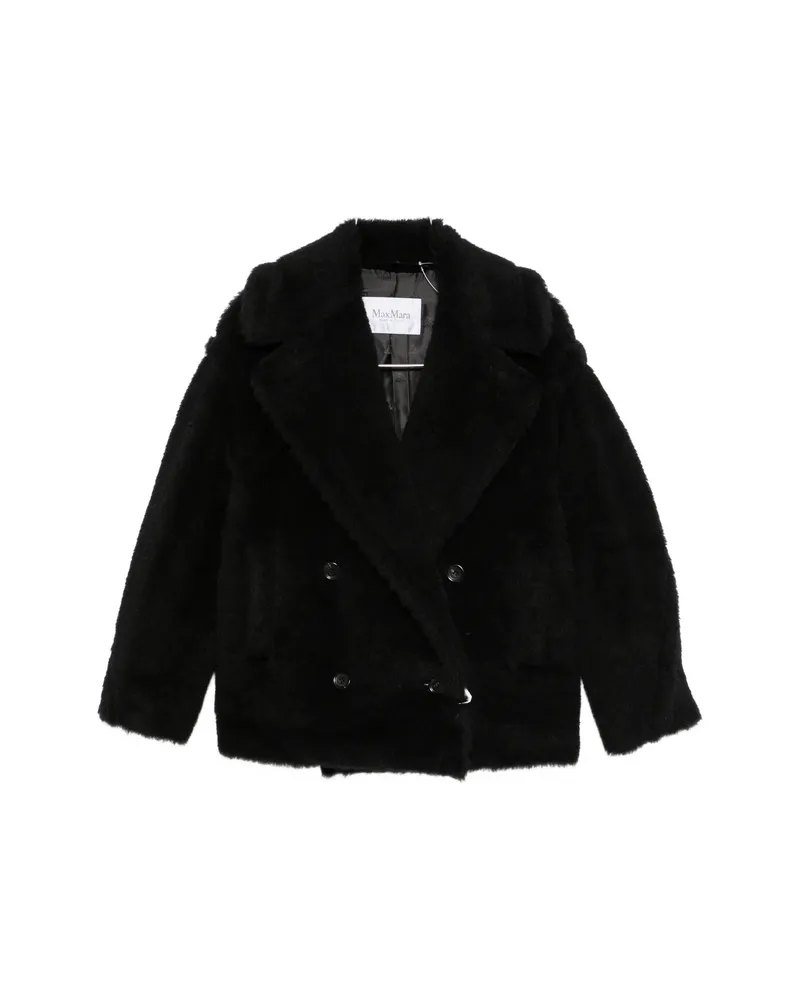 Max Mara Malcuno Double-breasted Jacket Black