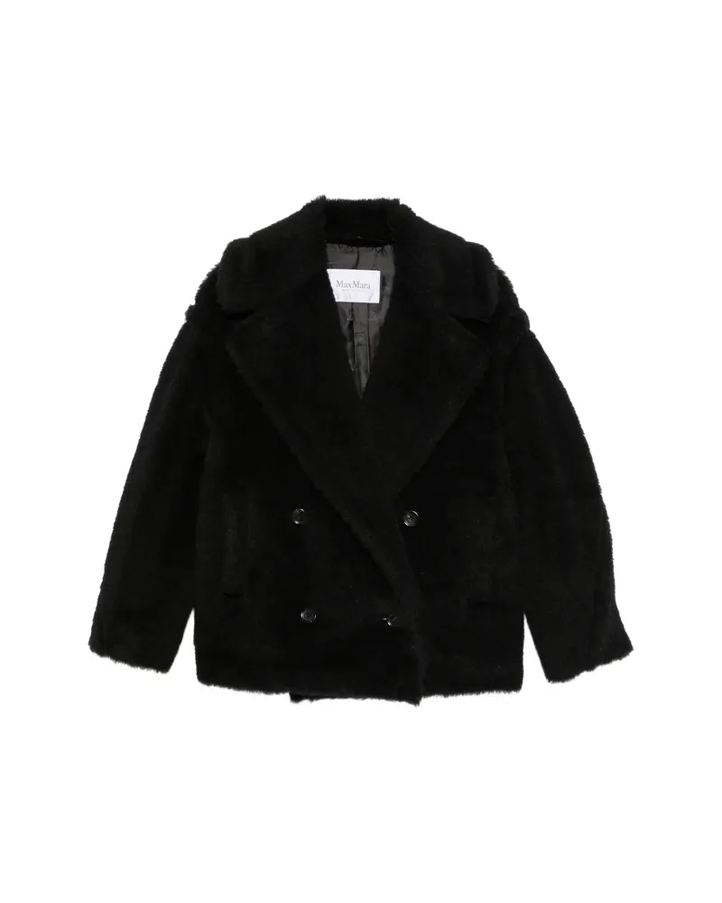 Max Mara Malcuno Double-breasted Jacket Black