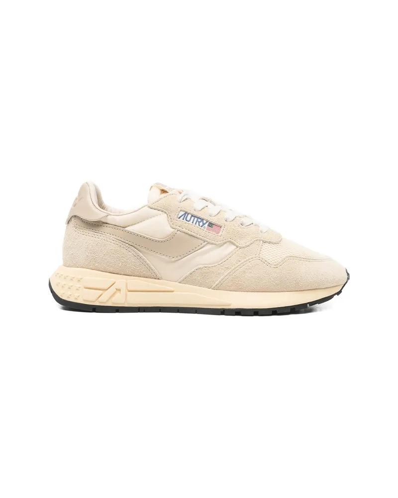 AUTRY Reelwind Low Suede Sneakers Neutrals