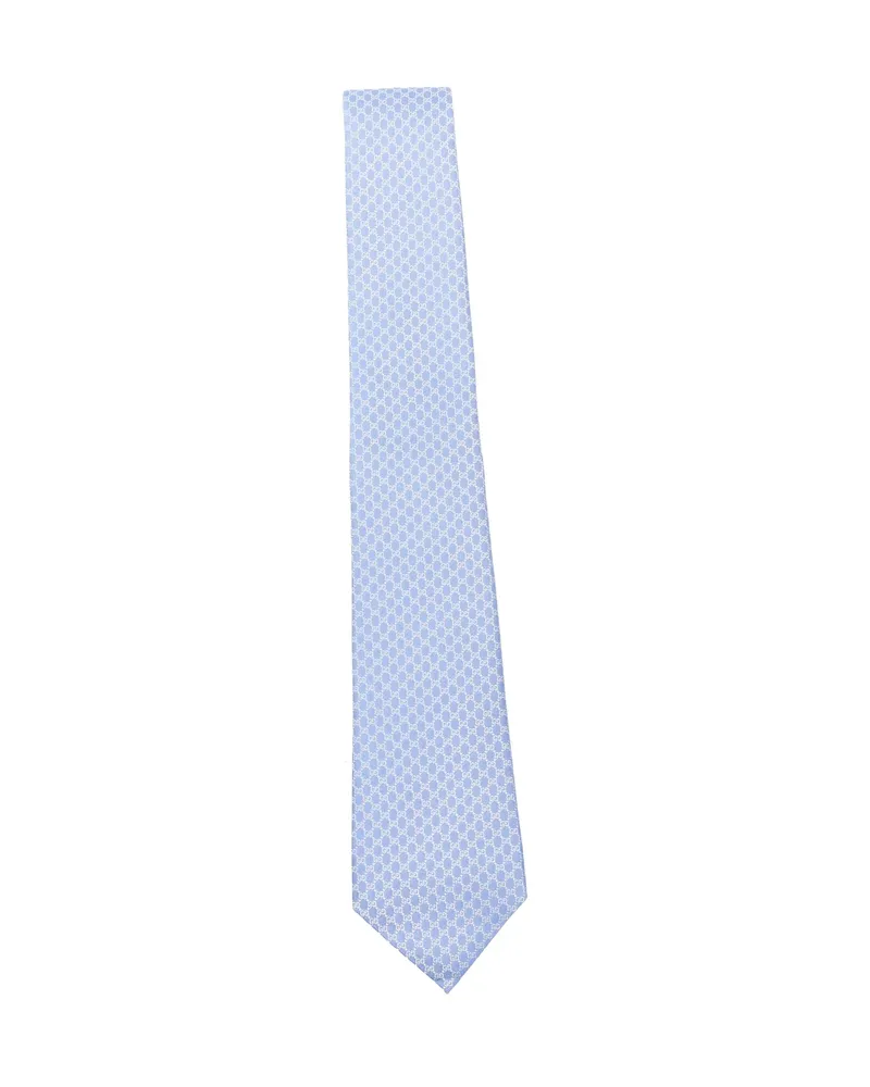 Gucci Silk Tie Blue