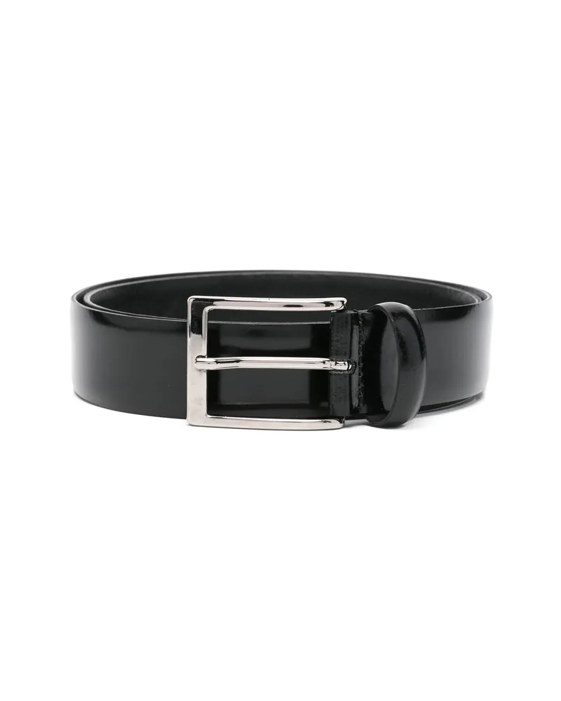 ERALDO Leather Belt Black