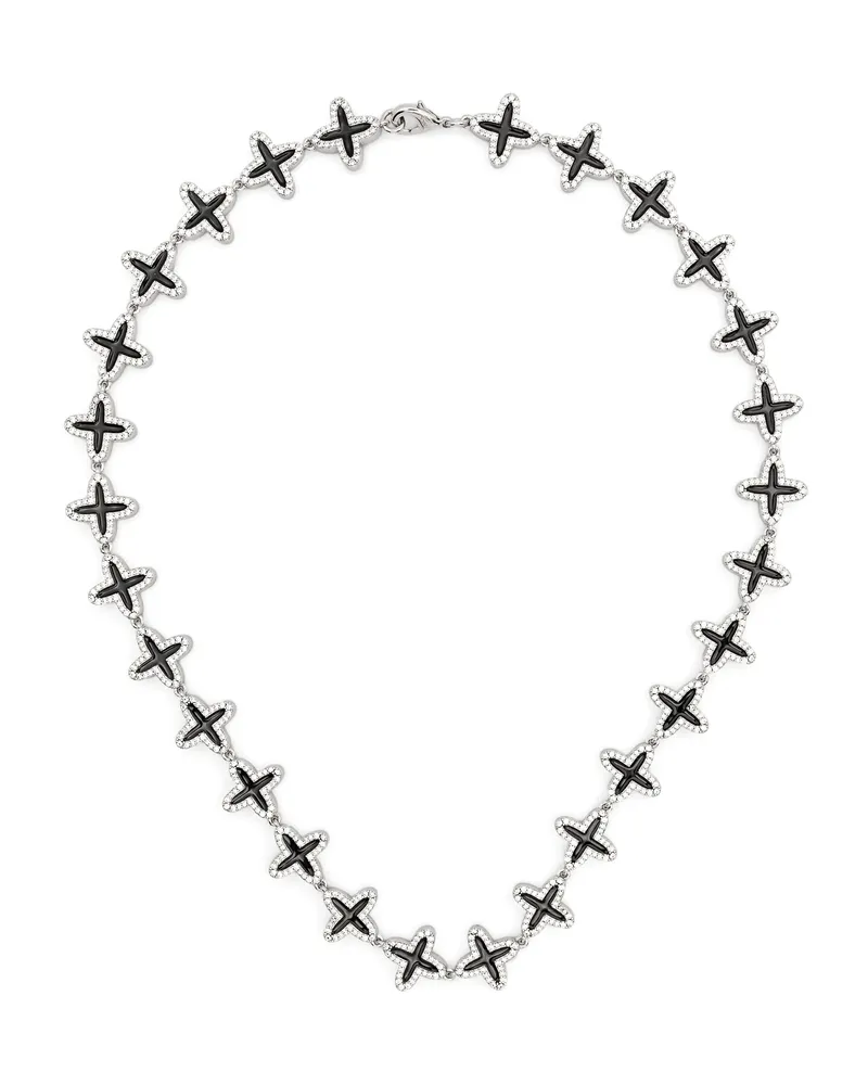 DARKAI Clover Necklace Silver