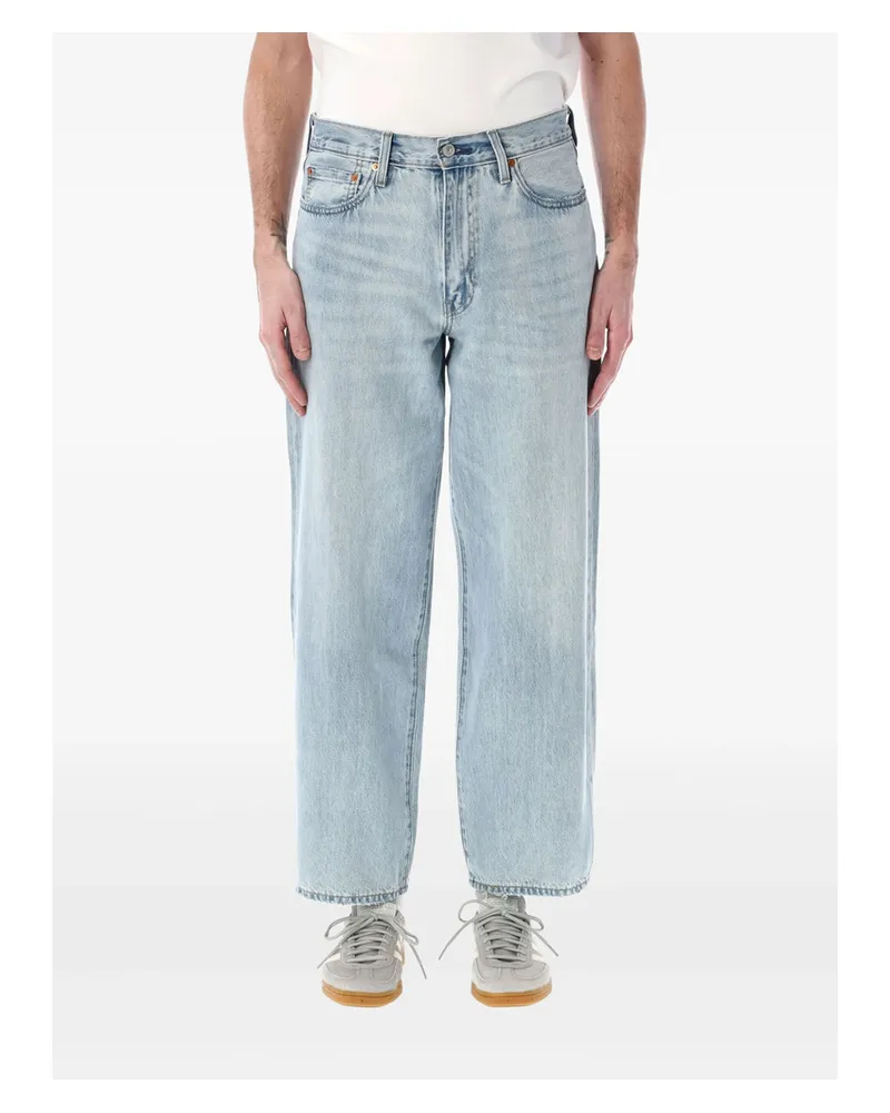 Levi's Cropped Jeans Blue