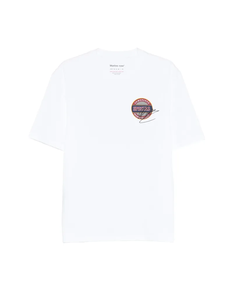 Martine Rose Graphic T-shirt White