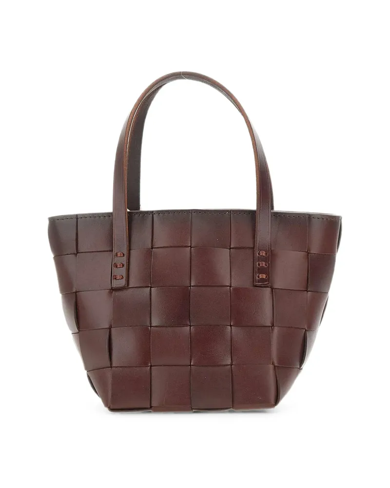 Dragon Diffusion Mini Japan Leather Tote Bag Brown