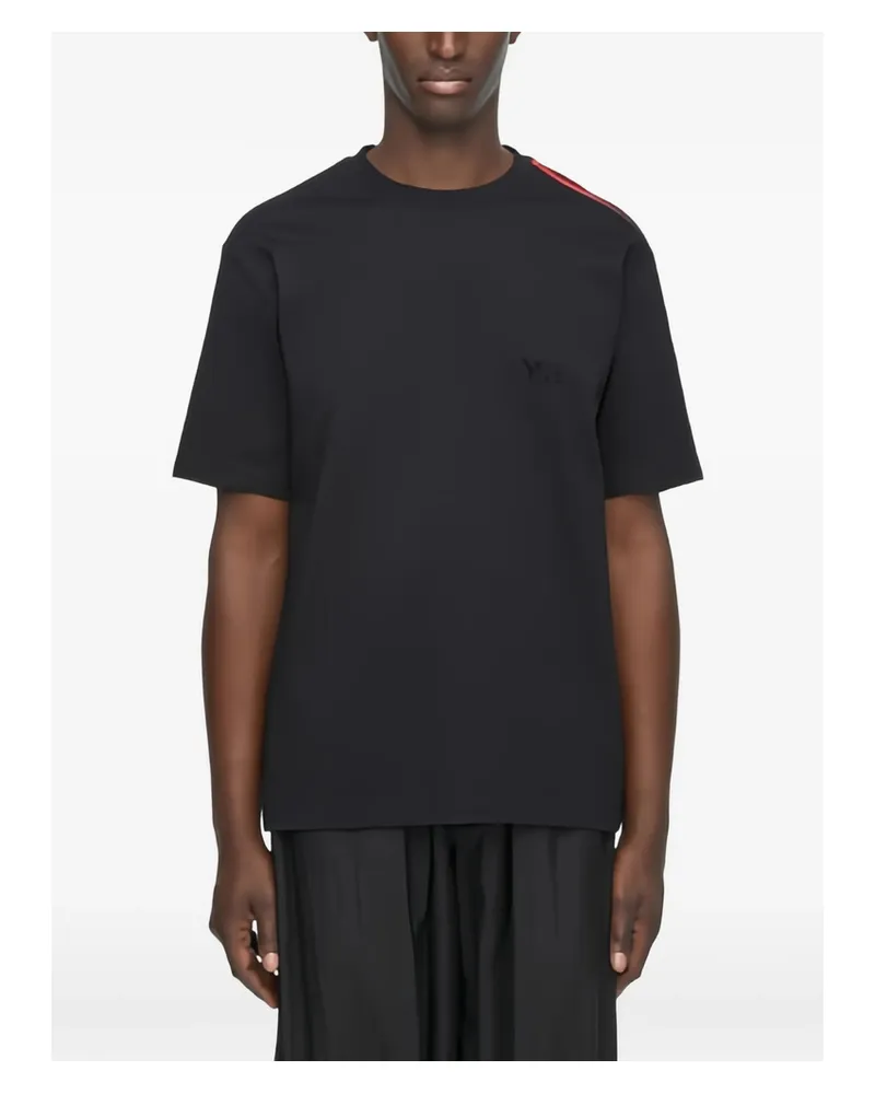Y-3 Y-3 Logo-print T-shirt Black