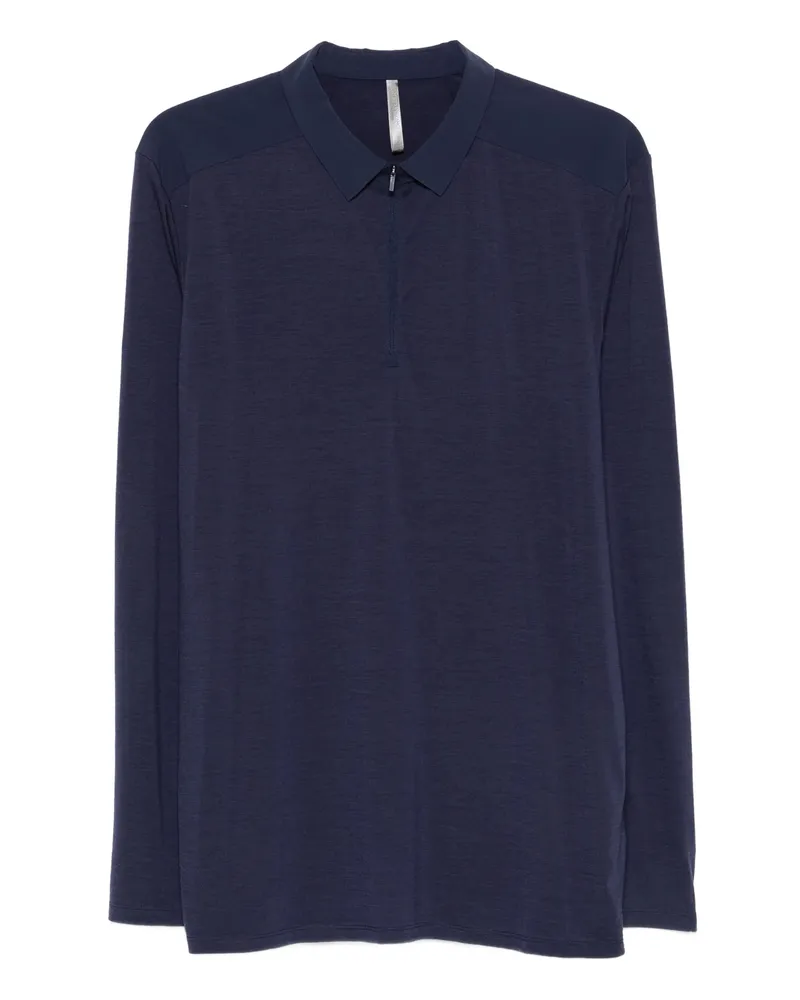 Arc'teryx Zip Detail Polo Shirt Blue