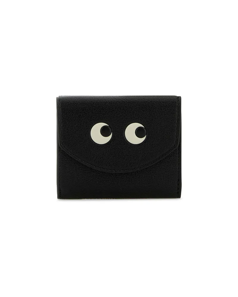 Anya Hindmarch Mini Eyes Wallet Black