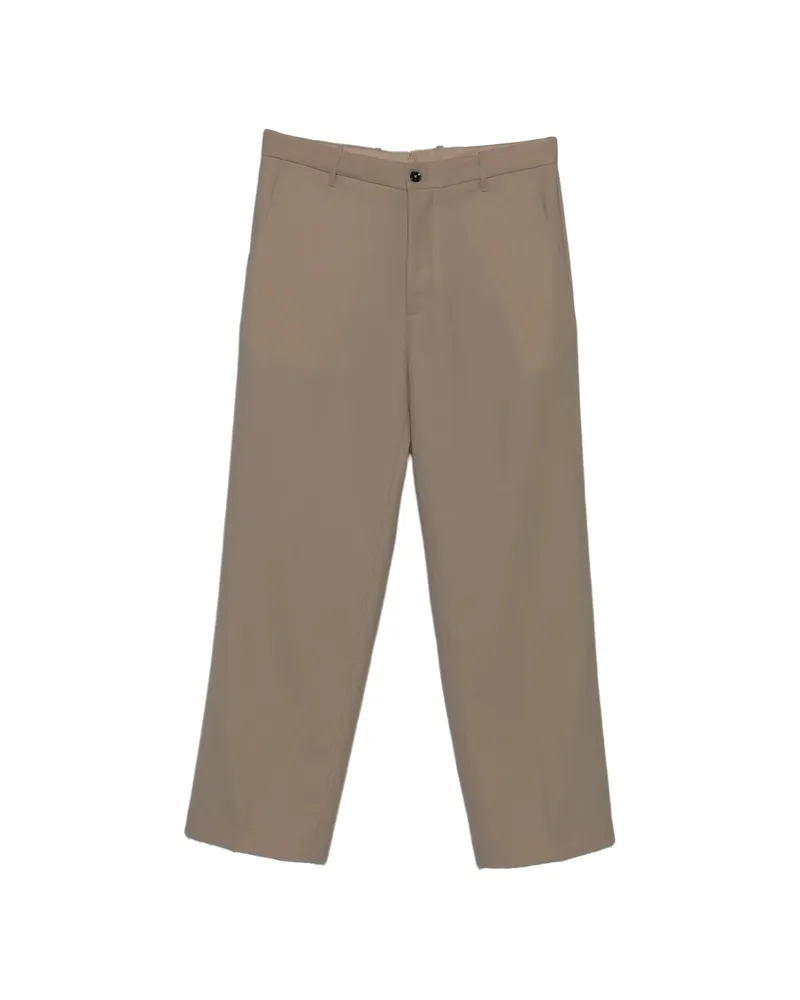 nine:inthe:morning Apollon Wide-leg Trousers Neutrals