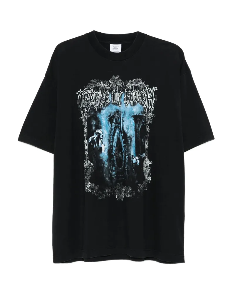 VETEMENTS Graphic-print T-shirt Black