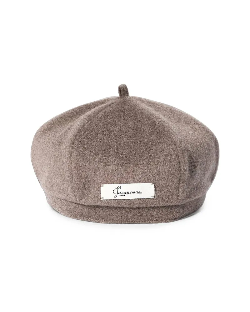 Jacquemus The Cavallo Beret Brown