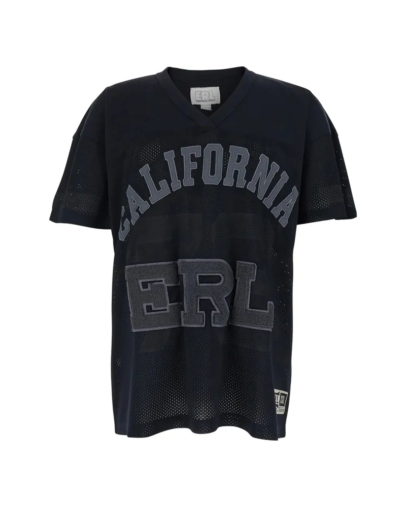 ERL V-neck T-shirt Black