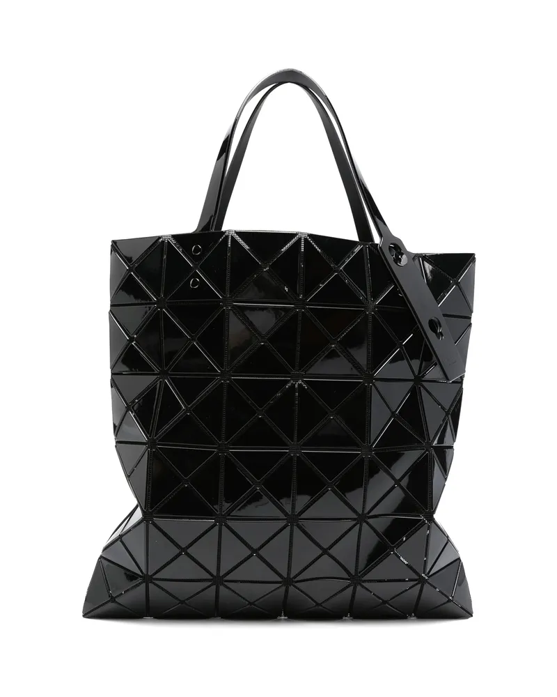 Issey Miyake Lucent Geometric-pattern Shoulder Bag Black