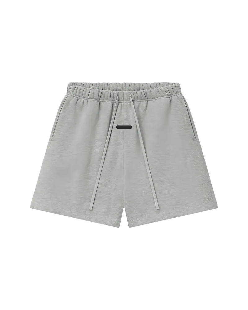Fear of God Signature Classic Cotton Shorts Grey