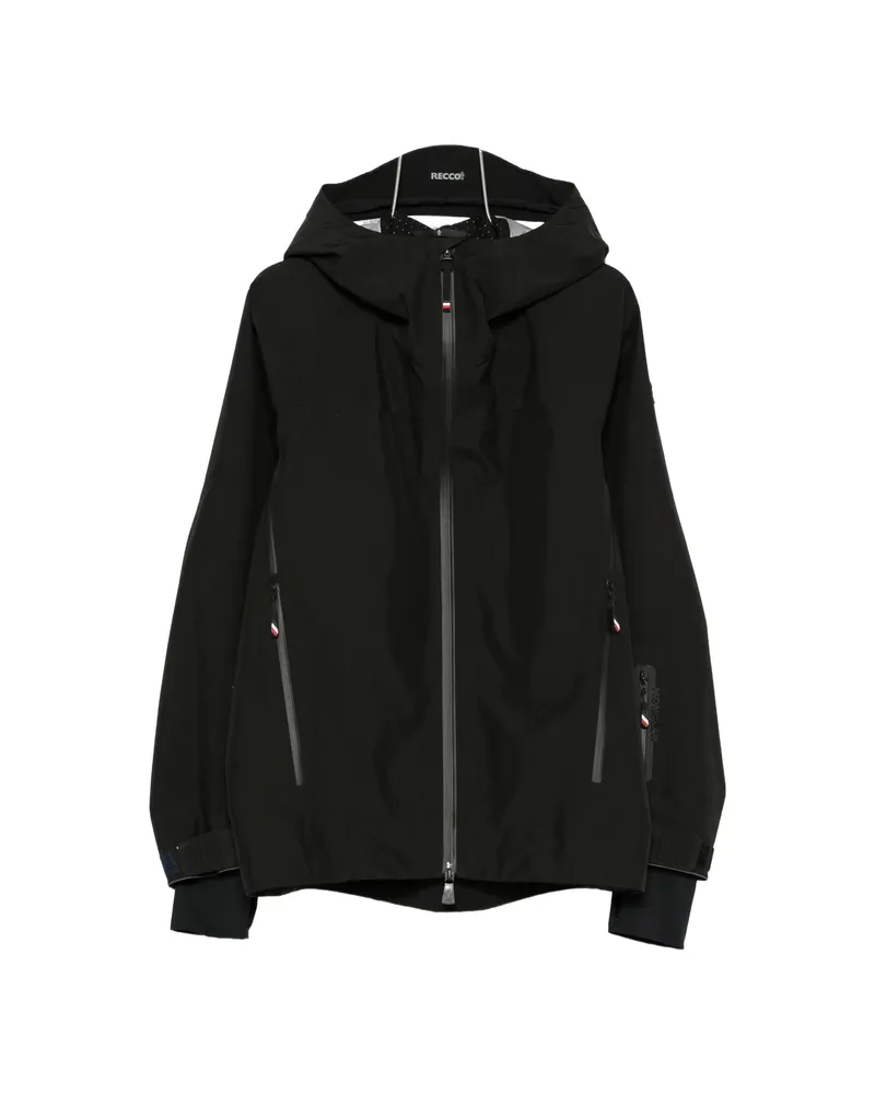 Moncler Gore-Tex Hooded Jacket Black