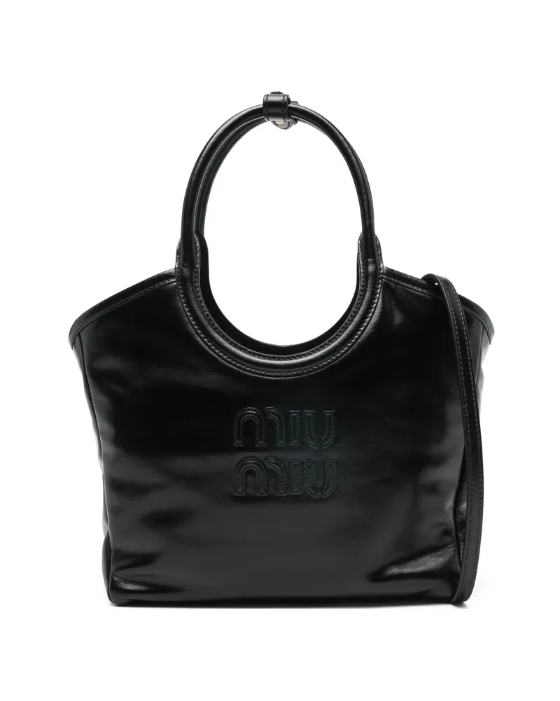 Miu Miu Ivy Tote Bag Black