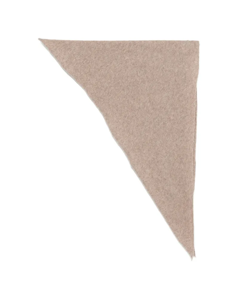 Roberto Collina Triangular Scarf Neutrals
