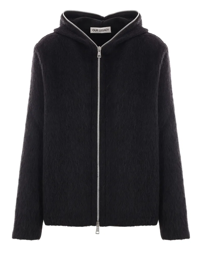 Our Legacy Zip-fastening Hoodie Black