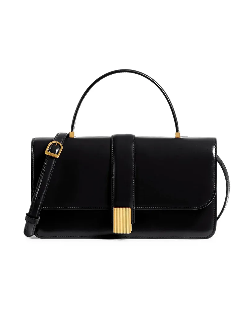 KHAITE Blake Top-handle Bag Black